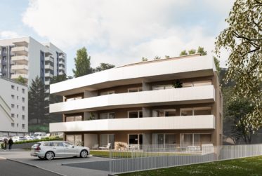 Appartement neuf de 2.5 pièces avec balcon au 2e étage