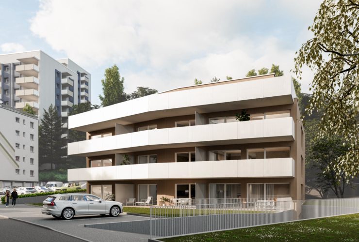 Appartement neuf de 2.5 pièces avec jardin et terrasse