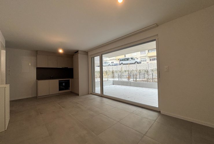 2190 - Studio neuf au rez-de-chaussée